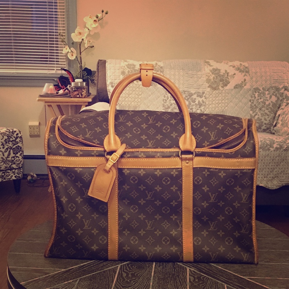 LV Pet Carrier Sac Chien 55